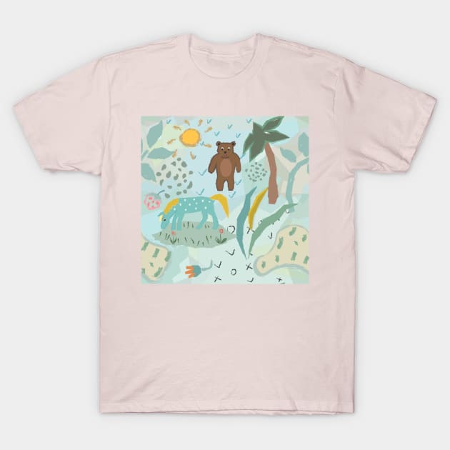 Baby Unicorn T-Shirt by Creative Meadows